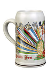 Wirtekrug 2019 - Sammlerkrug ohne Deckel - Munich Oktoberfest stein (mug)